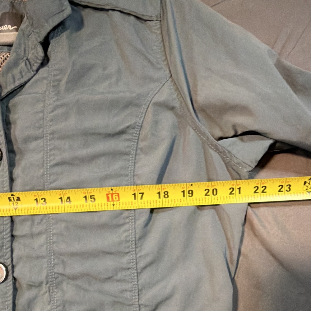 Eddie Bauer Travex Women's L Blue Lightweight Breathable Jacket Windbreaker - Picture 8 of 16
